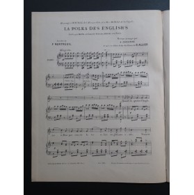 CHRISTINÉ Henri Polka des English's Chant Piano