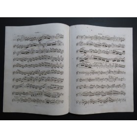 REMUSAT Jean Le Flutiste Romancier 1ère Suite Flûte seule ca1859