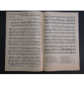 Faites-moi vite un beau sourire ! C. Doré Fernando Chant Accordéon