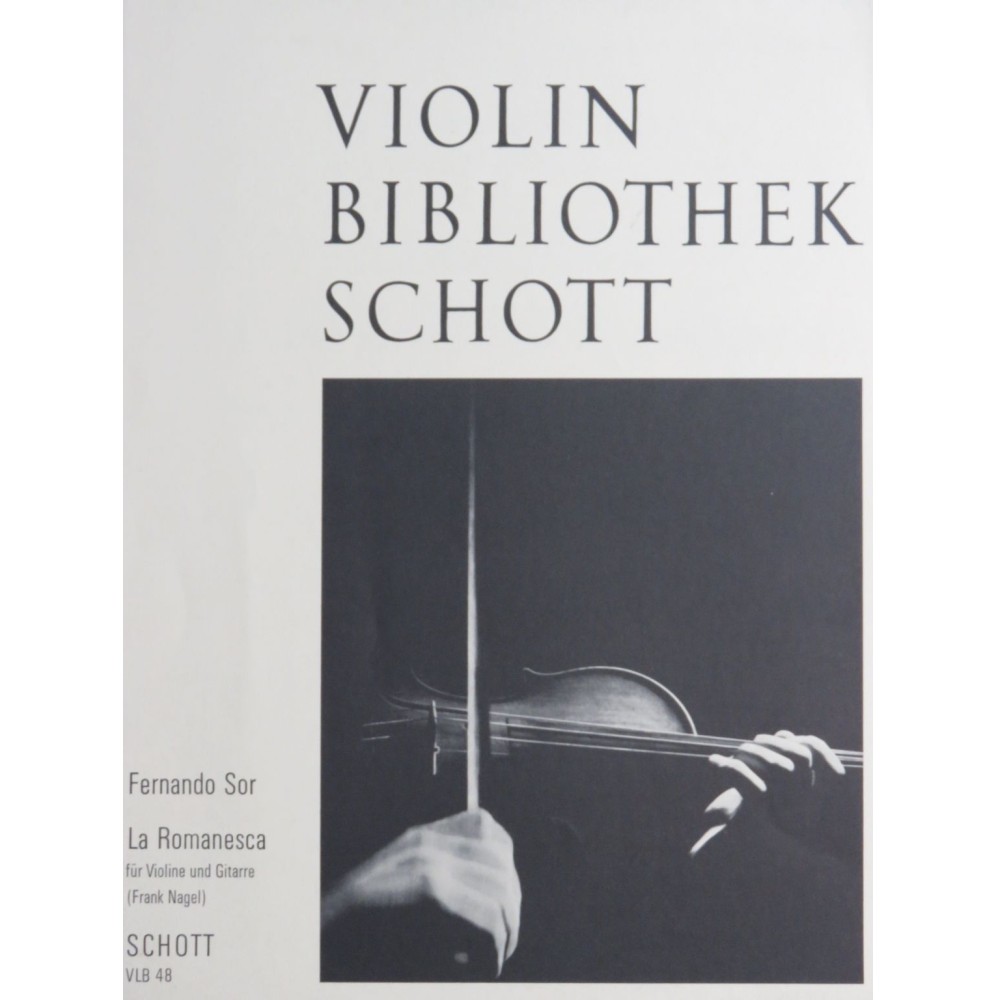 SOR Fernando La Romanesca Guitare Violon 1977