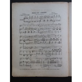 VIMEUX Joseph Perle d'Orient Chant Piano ca1840