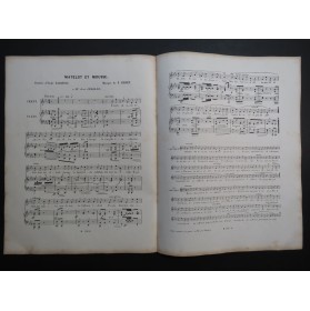 CHERET P. Matelot et Mousse Nanteuil Chant Piano ca1850