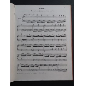 CZERNY Charles Etudes op 337 et 699 Piano ca1845