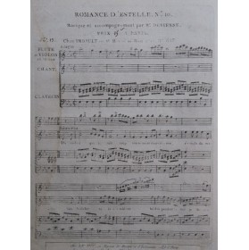 DEVIENNE François Romance...