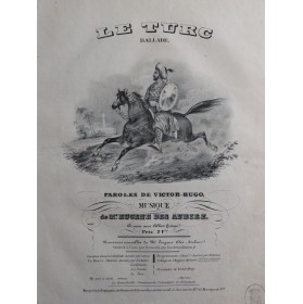 DES AUBIEZ Eugène Le Turc...