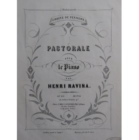 RAVINA Henri Pastorale op...