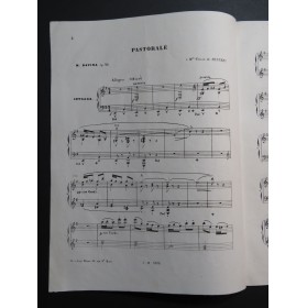 RAVINA Henri Pastorale op 29 Piano ca1855