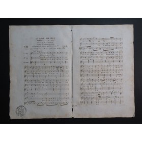 BRUGUIÈRE Edouard La Rose Sauvage Chant Guitare ca1825