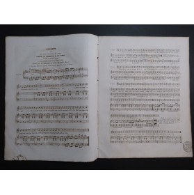DONVÉ Édouard Guguste Chant Piano ca1840