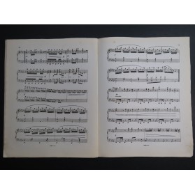 DE KONTSKI Antoine Le Réveil du Lion op 115 Piano ca1860