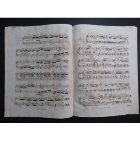 HERZ Henri Sul Margine d'un Rio Varié op 38 Piano ca1820