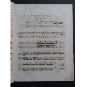 ROSSINI G. La Cenerentola Ouverture Piano 4 mains ca1825