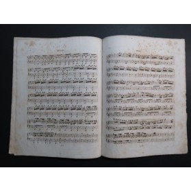 ROSSINI G. La Cenerentola Ouverture Piano 4 mains ca1825