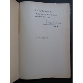 IBERT Jacques Angélique Opéra Dédicace Chant Piano 1926