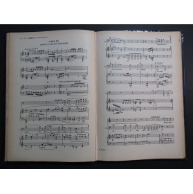 IBERT Jacques Angélique Opéra Dédicace Chant Piano 1926