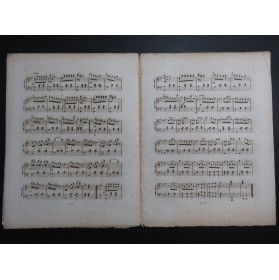 DIAS Jean-Baptiste La Belle Chevrière Dédicace Piano ca1850