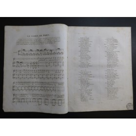 GRANGER Édouard Le Gamin de Paris Chant Piano ca1840