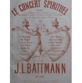 BATTMANN J. L. Noël Chant...
