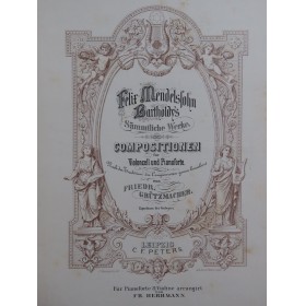 MENDELSSOHN Compositionen...