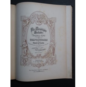MENDELSSOHN Compositionen Piano Violon