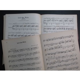 MENDELSSOHN Compositionen Piano Violon