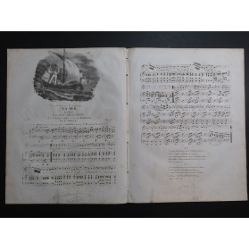 VOISEL E. La Mer Chant Piano ca1830