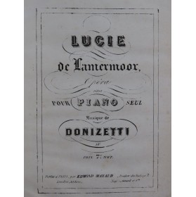 DONIZETTI G. Lucia di...