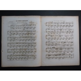 BURGMULLER Frédéric Le Ramier Messager Piano ca1850