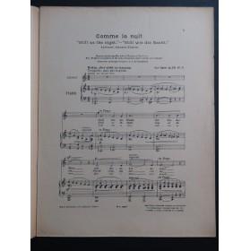 BOHM Charles Comme la Nuit Chant Piano op 326 No27