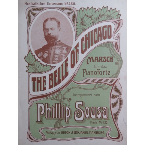 SOUSA John Philip The Belle of Chicago Piano