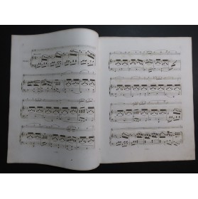 TULOU Jean-Louis Fantaisie sur Plaisir d'Amour Martini Piano Flûte ca1860