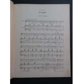 HOLMÈS Augusta En Chemin Chant Piano ca1899