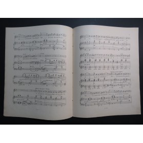 HOLMÈS Augusta En Chemin Chant Piano ca1899