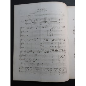 DE BÉRIOT Charles Air Varié op 3 Violon Piano ca1830