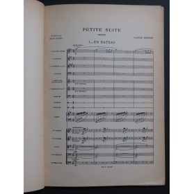 DEBUSSY Claude Petite Suite Orchestre 1907