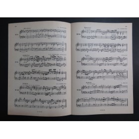 Les Feuillets de l'Organiste 20 Préludes Versets et Antiennes Orgue 1936