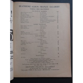 4e Album Salabert 25 Succès pour Piano 1922