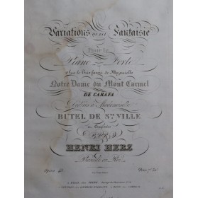 HERZ Henri Variations quasi...