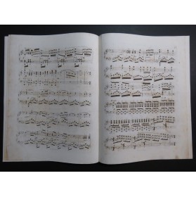 BEYER Ferdinand La Fille du Régiment Bouquet de Mélodies op 42 Piano ca1850