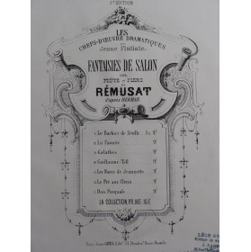 RÉMUSAT Jean Fantaisie sur...