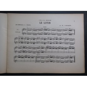 LABARTE Henri Le Lutin Piano XIXe siècle