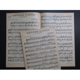 Souvenir d'Antan Java V. Marceau A. Deprince Accordéon