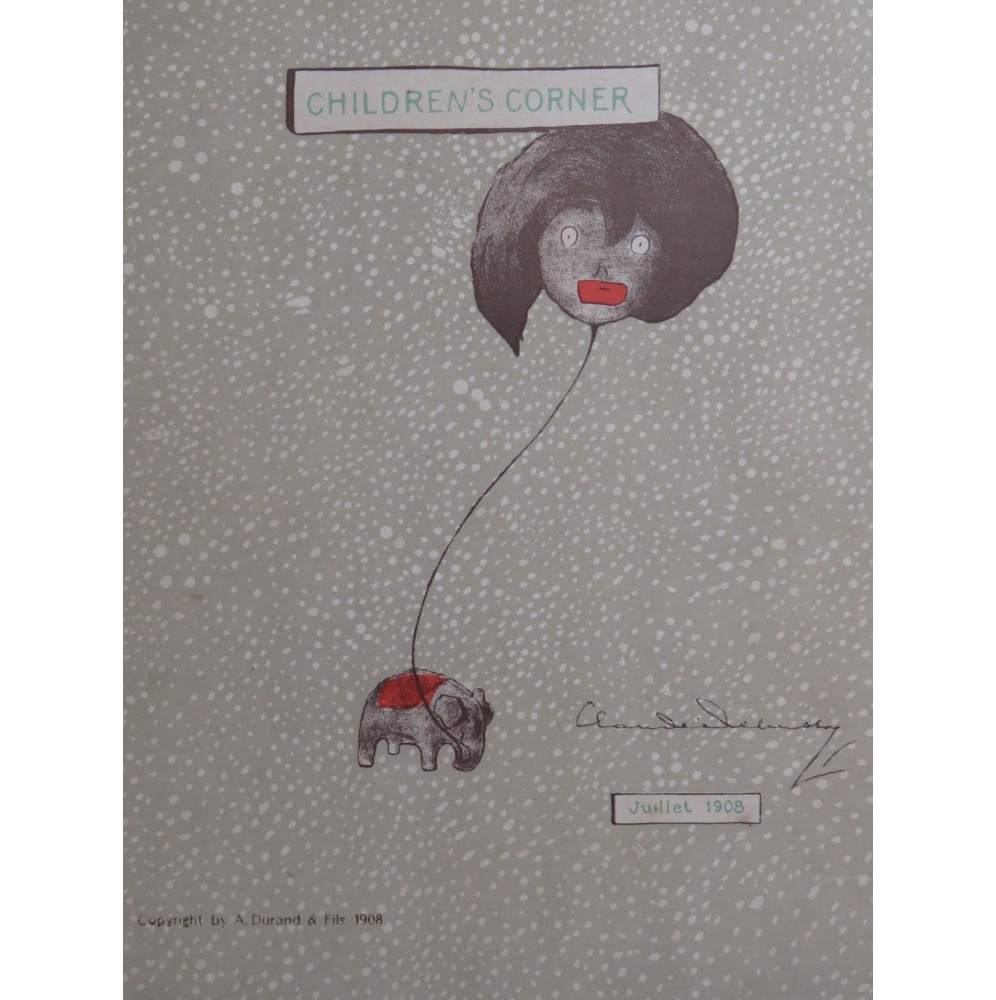 DEBUSSY Claude Children's Corner 6 Pièces Piano 1908