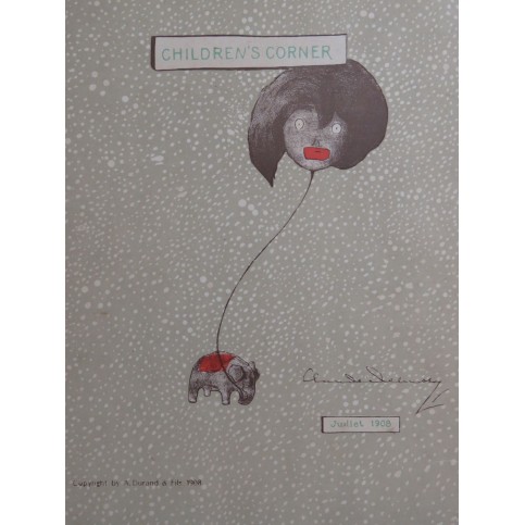 DEBUSSY Claude Children's Corner 6 Pièces Piano 1908