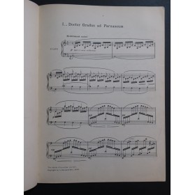 DEBUSSY Claude Children's Corner 6 Pièces Piano 1908