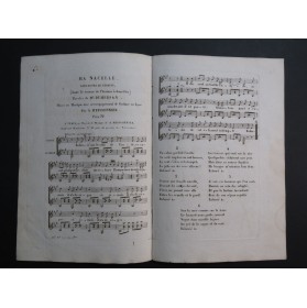 MEISSONNIER Antoine Ma Nacelle Chant Guitare ou Lyre ca1820