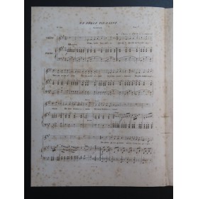 LOUIS N. Ma Belle Touraine Chant Piano ca1840