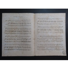 LOUIS N. Ma Belle Touraine Chant Piano ca1840