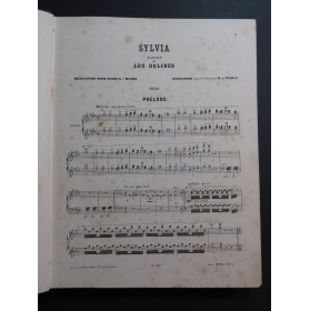 DELIBES BIZET LACOME LACK WEBER Pièces pour Piano 4 mains XIXe