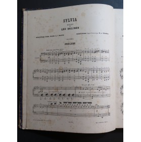 DELIBES BIZET LACOME LACK WEBER Pièces pour Piano 4 mains XIXe